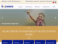 Tablet Screenshot of koyuncu.com