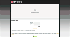 Desktop Screenshot of ebiz.koyuncu.com.tr